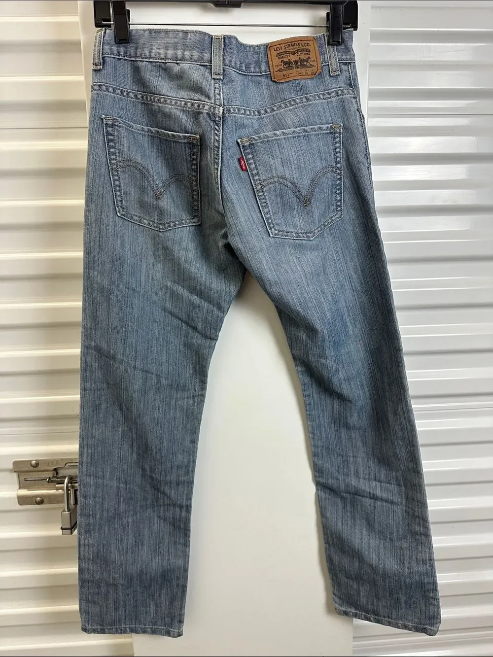 Levi's 511 Men's Light Wash Straight Jeans
